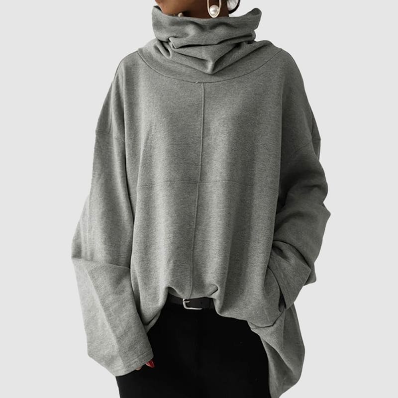 Cozy Oversized Long Turtleneck Sweater