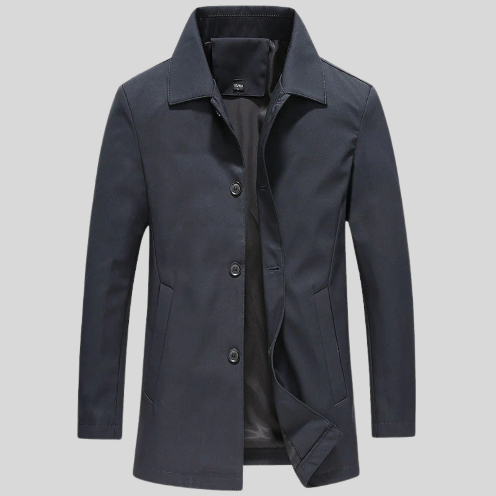 Stylish Mens Long Winter Coat