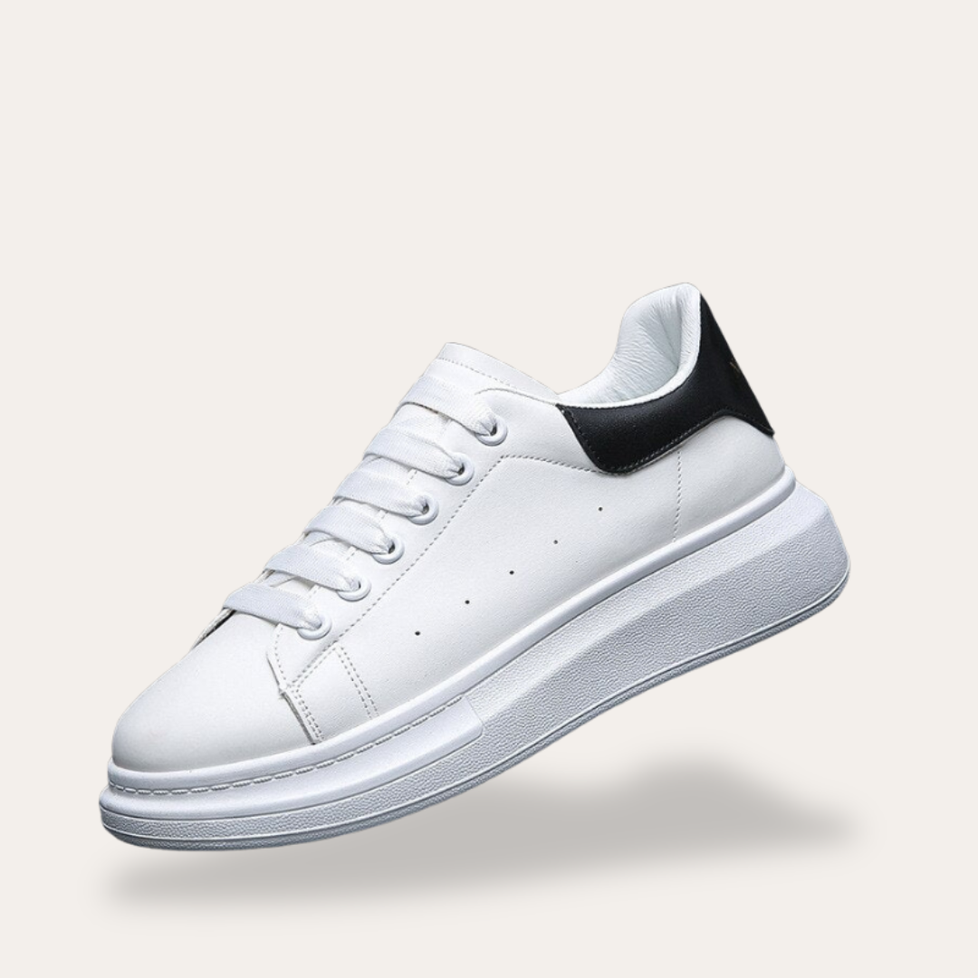 Trendy High Top White Sneakers