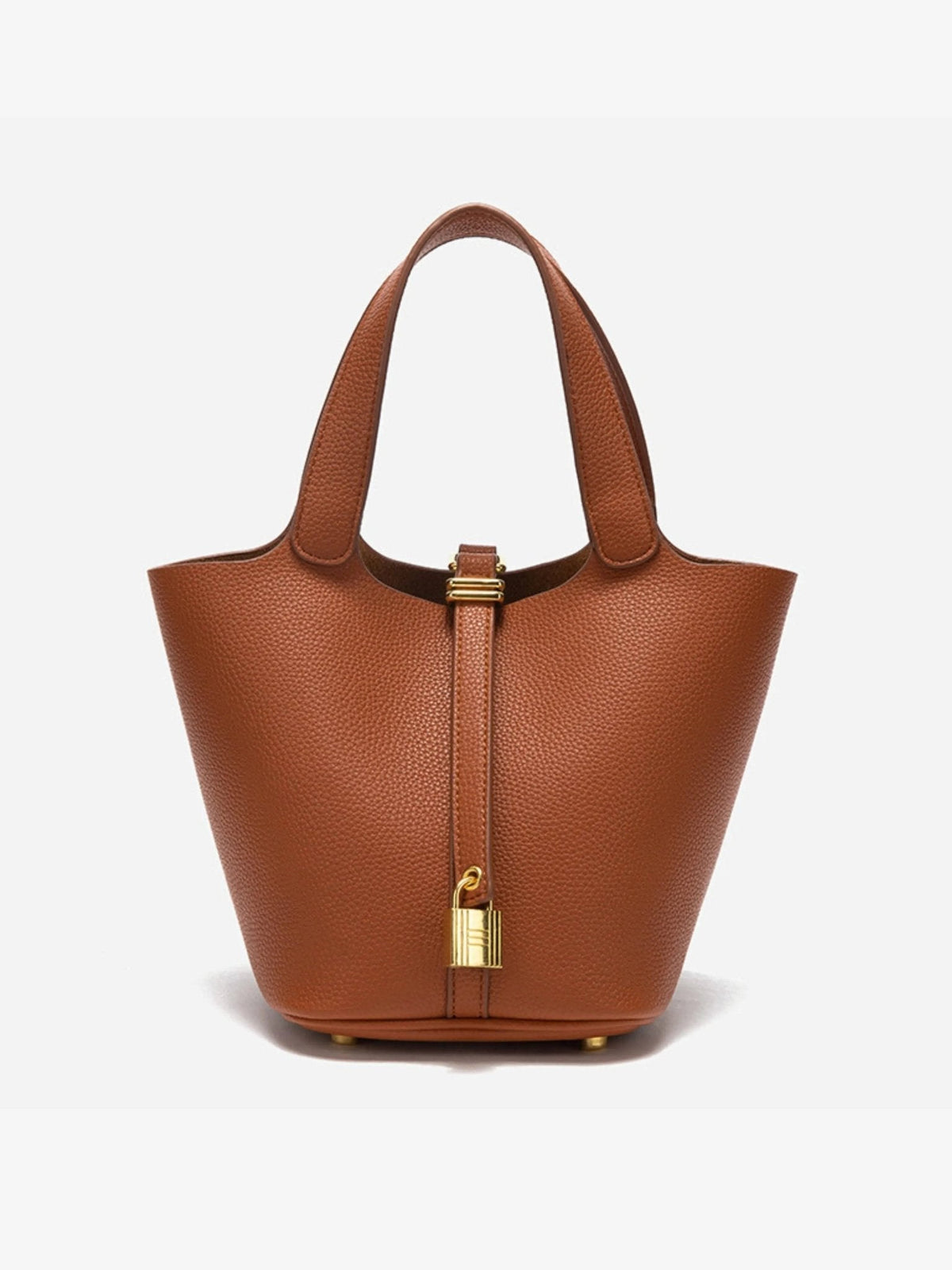 Women's Classic Leather Bucket Bag