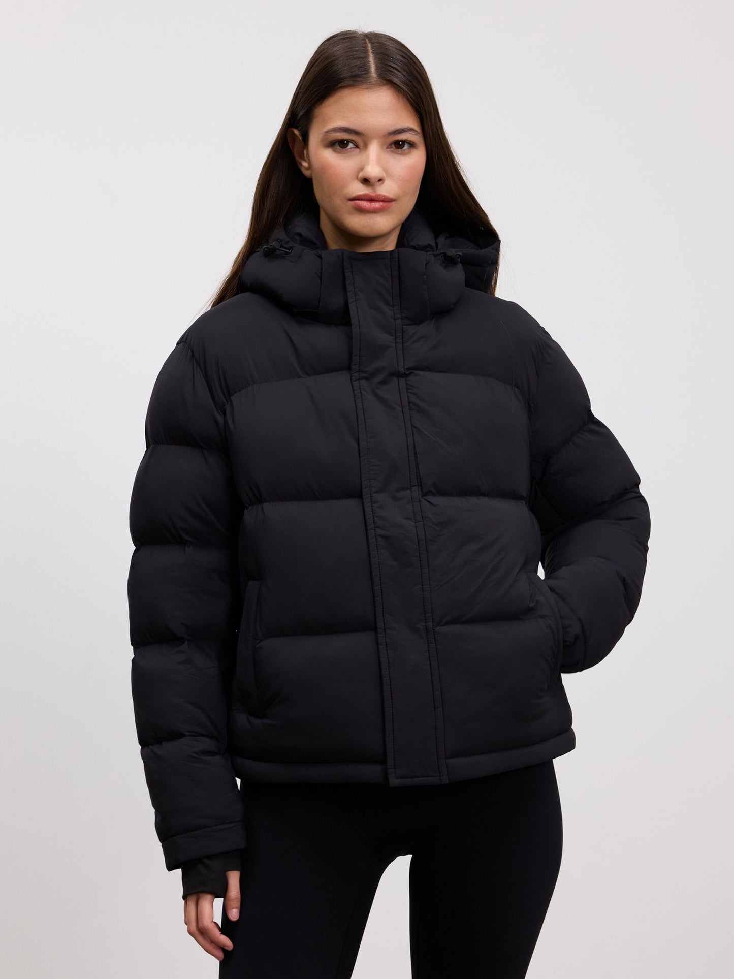Warm Insulated Waterproof Short Parka Coat - OutfitLondon