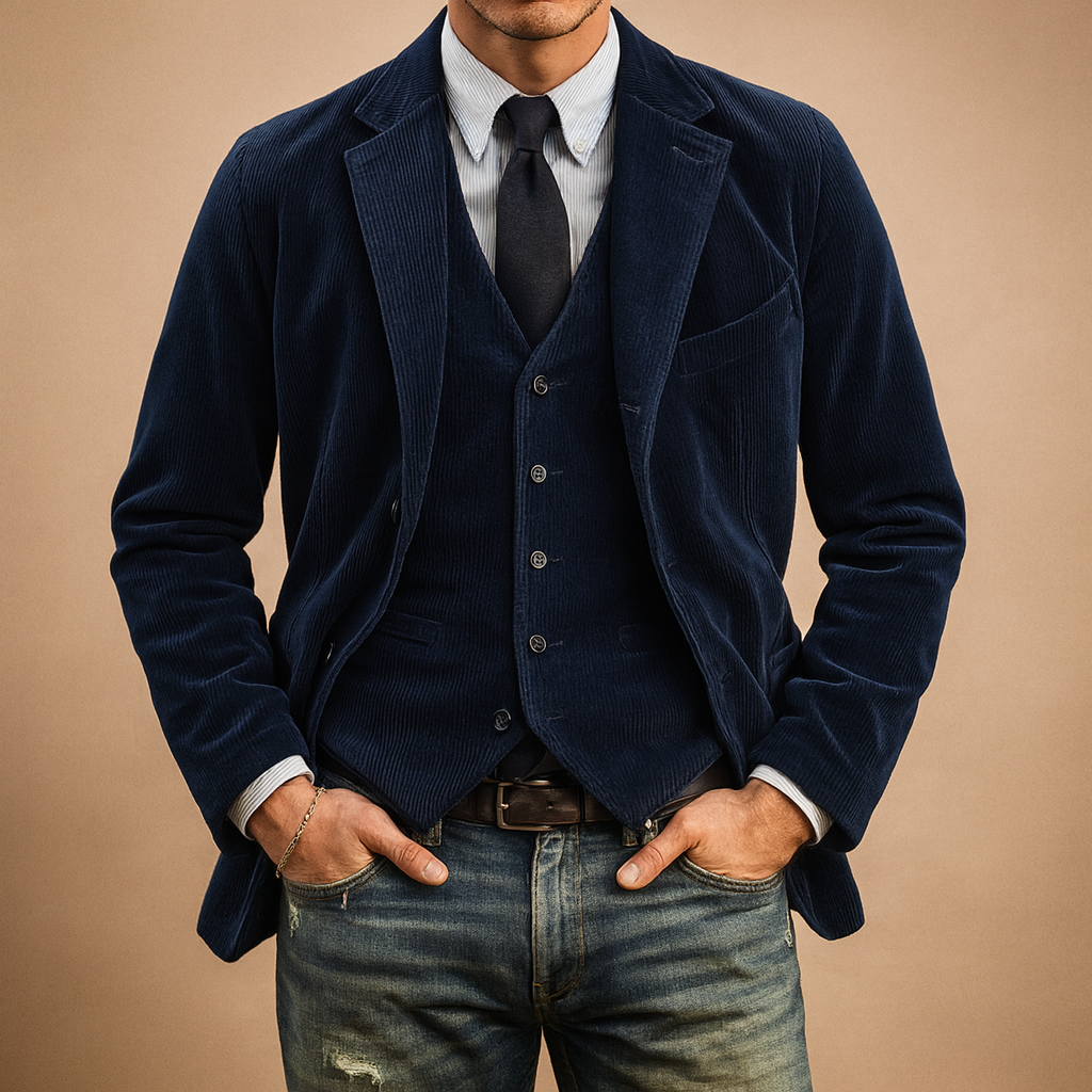 Men's Retro Corduroy Jacket