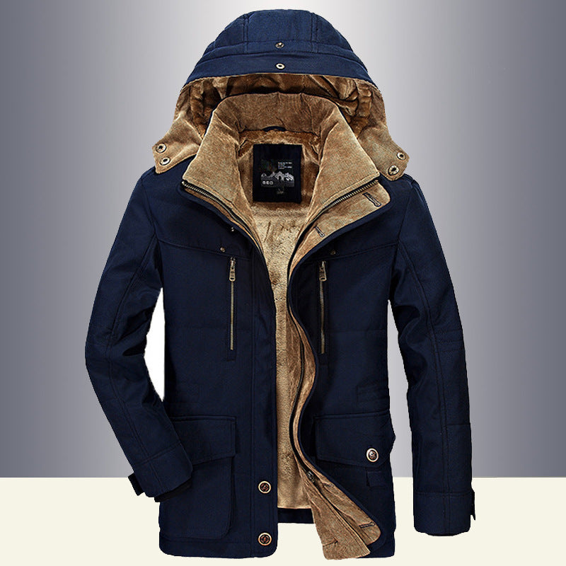 Insulated Men's Winter Coat | Warm