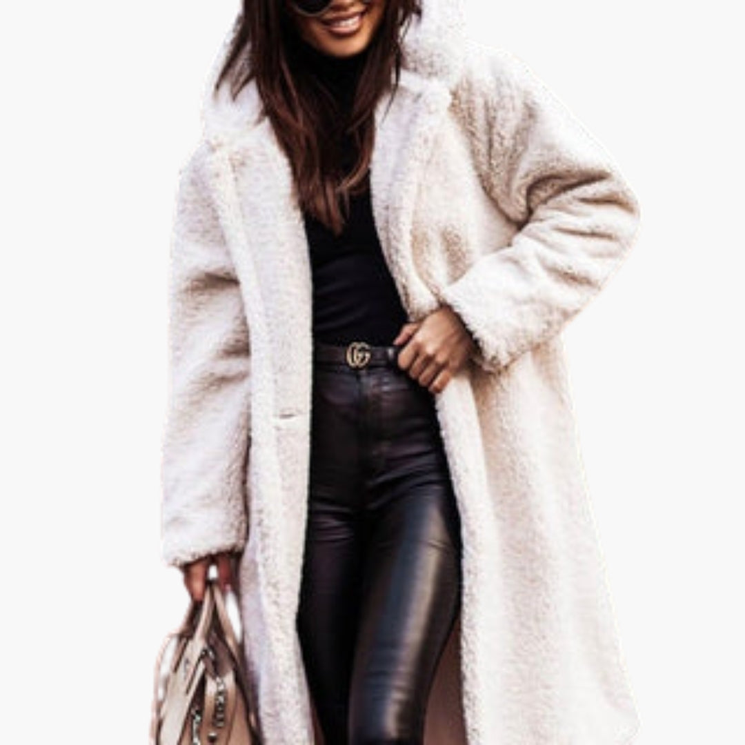 Warm Faux Fur Jacket - Waterproof Snow Coat