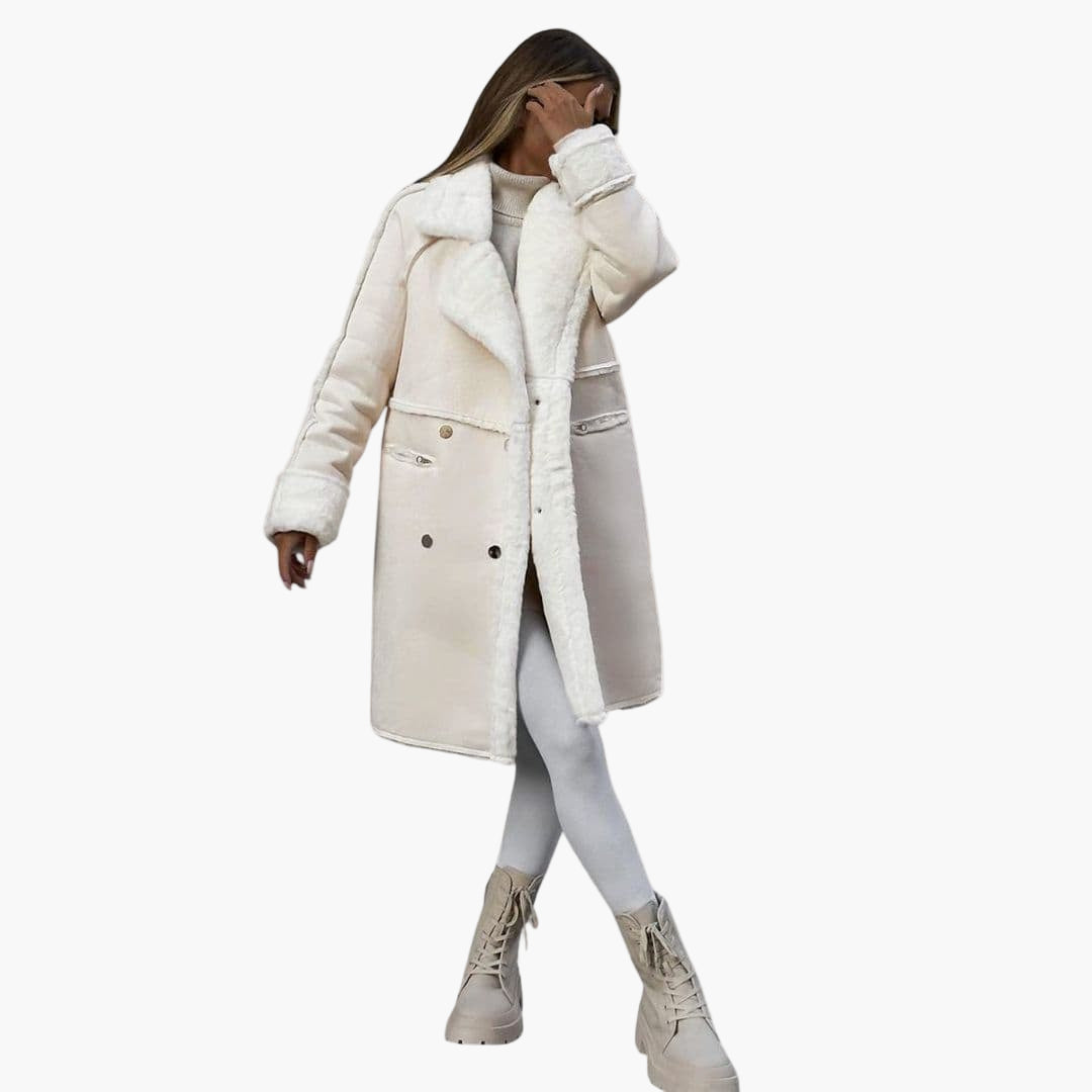 Plush Fake Fur Winter Parka Jacket