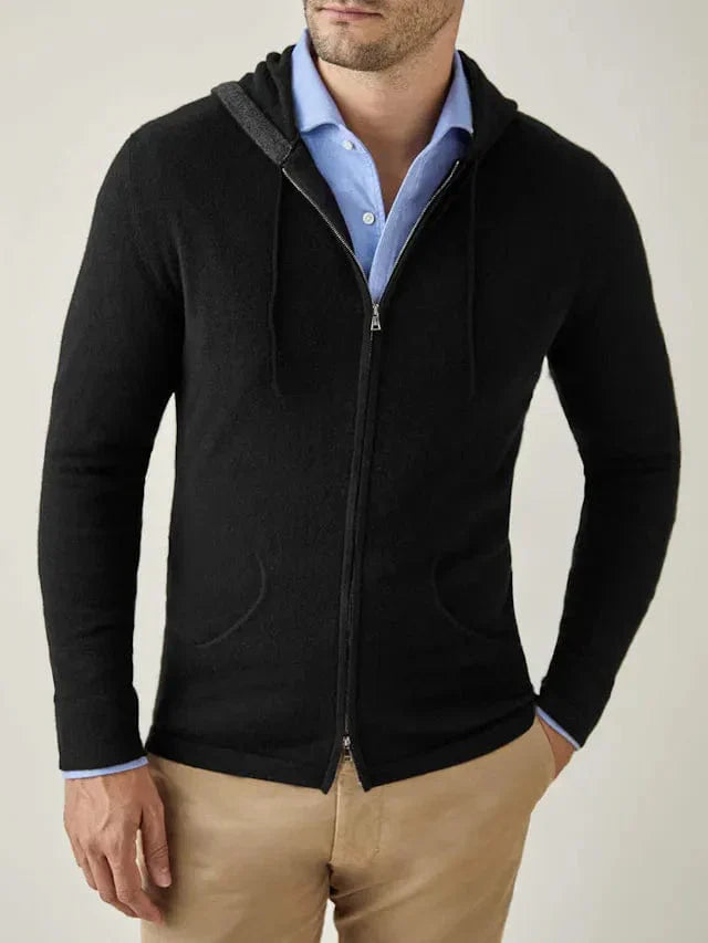 Slim Fit Mens Zip Up Hoodie