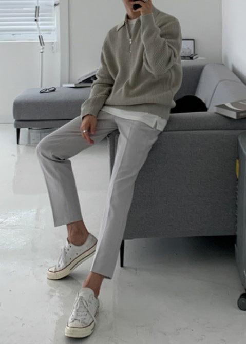 Classic Luxury Quarter Zip Sweater