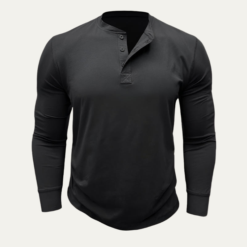 Men's Sporty Long Sleeve Casual Shirt