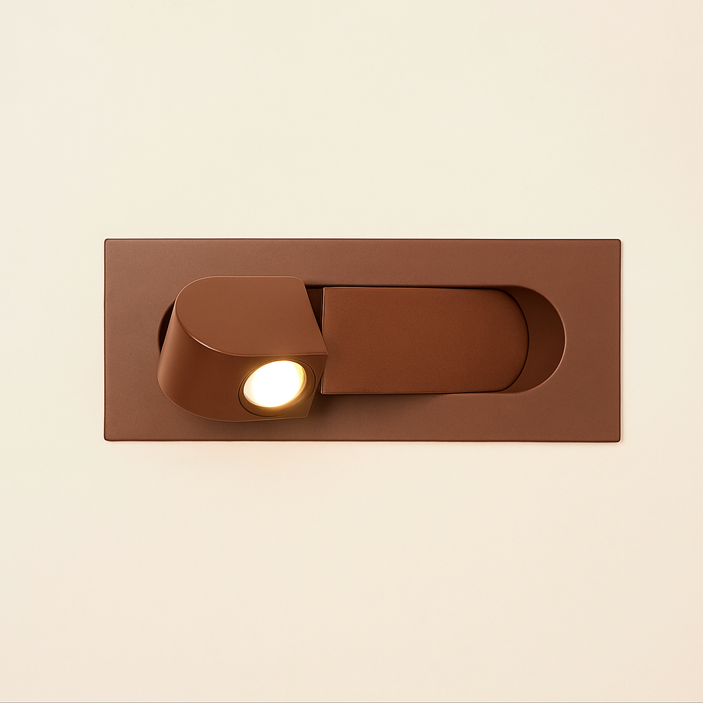 Contemporary Slim Adjustable LED Wall Light Fixture