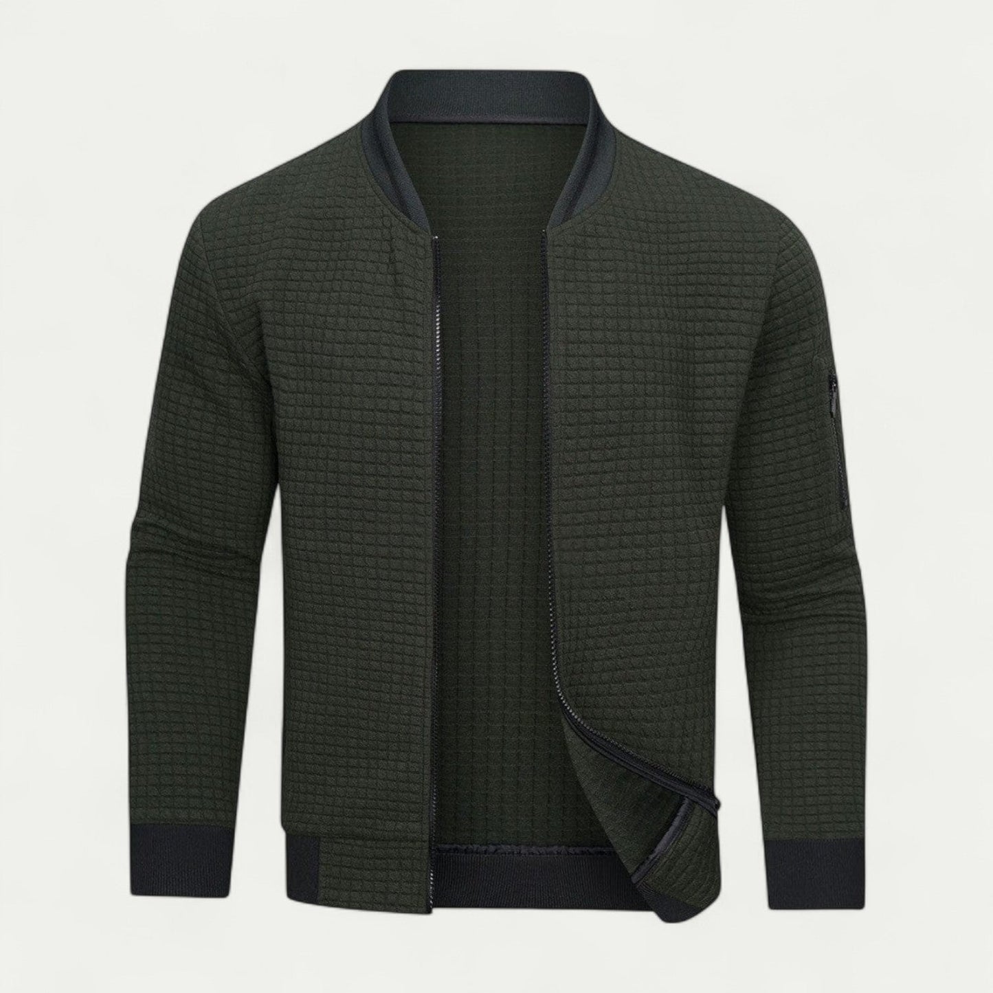 Men's Padded Fleece Bomber Jacket