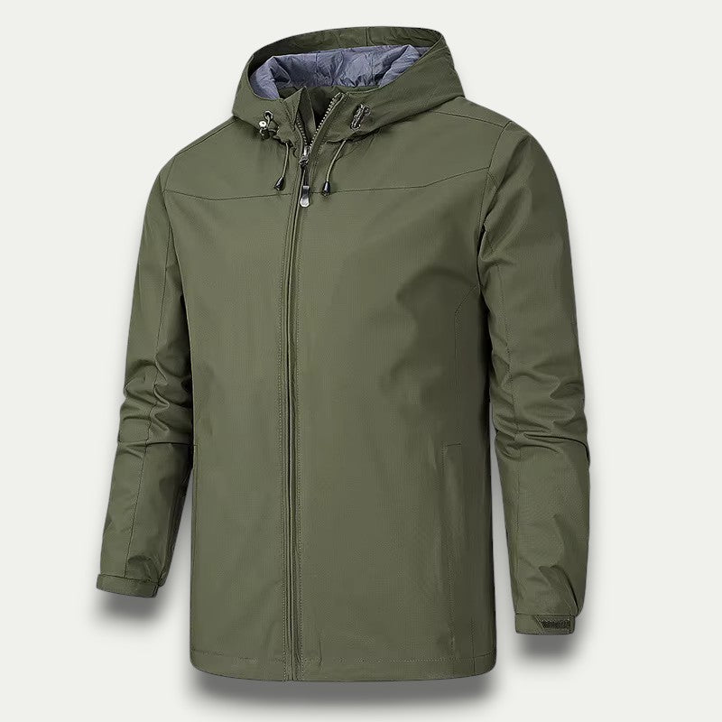 Slim Waterproof Hooded Sports Jacket