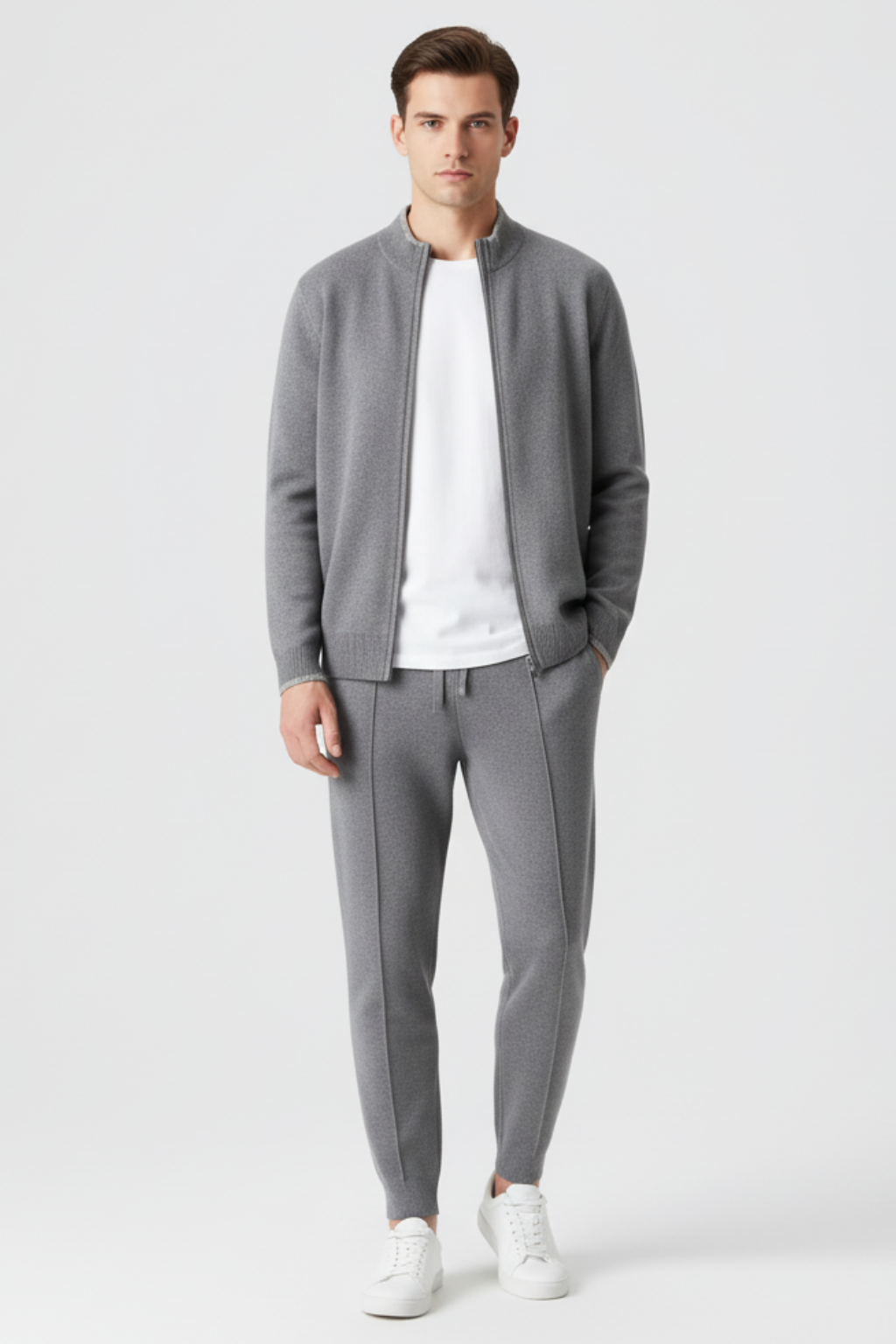 Soft Men's Wool Sleepwear Set