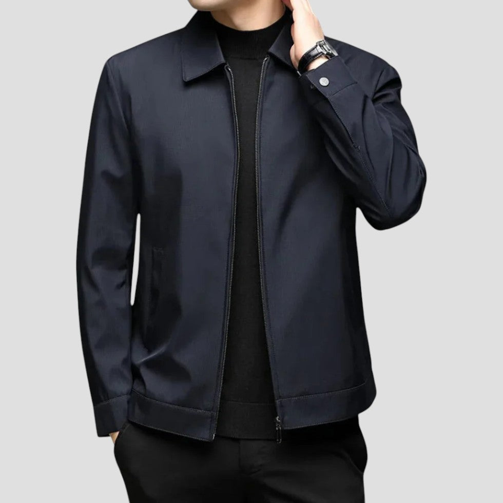 Slim Fit Waterproof Zip Up Jacket