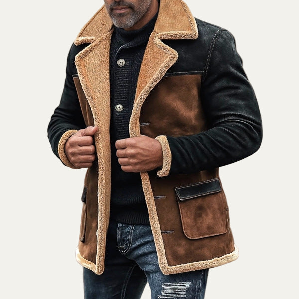 Rugged Leather Biker Jacket