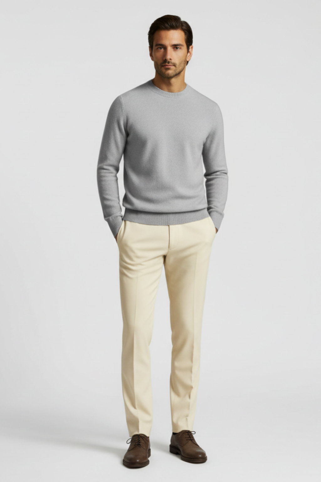 Men's Simple Pullover Sweater