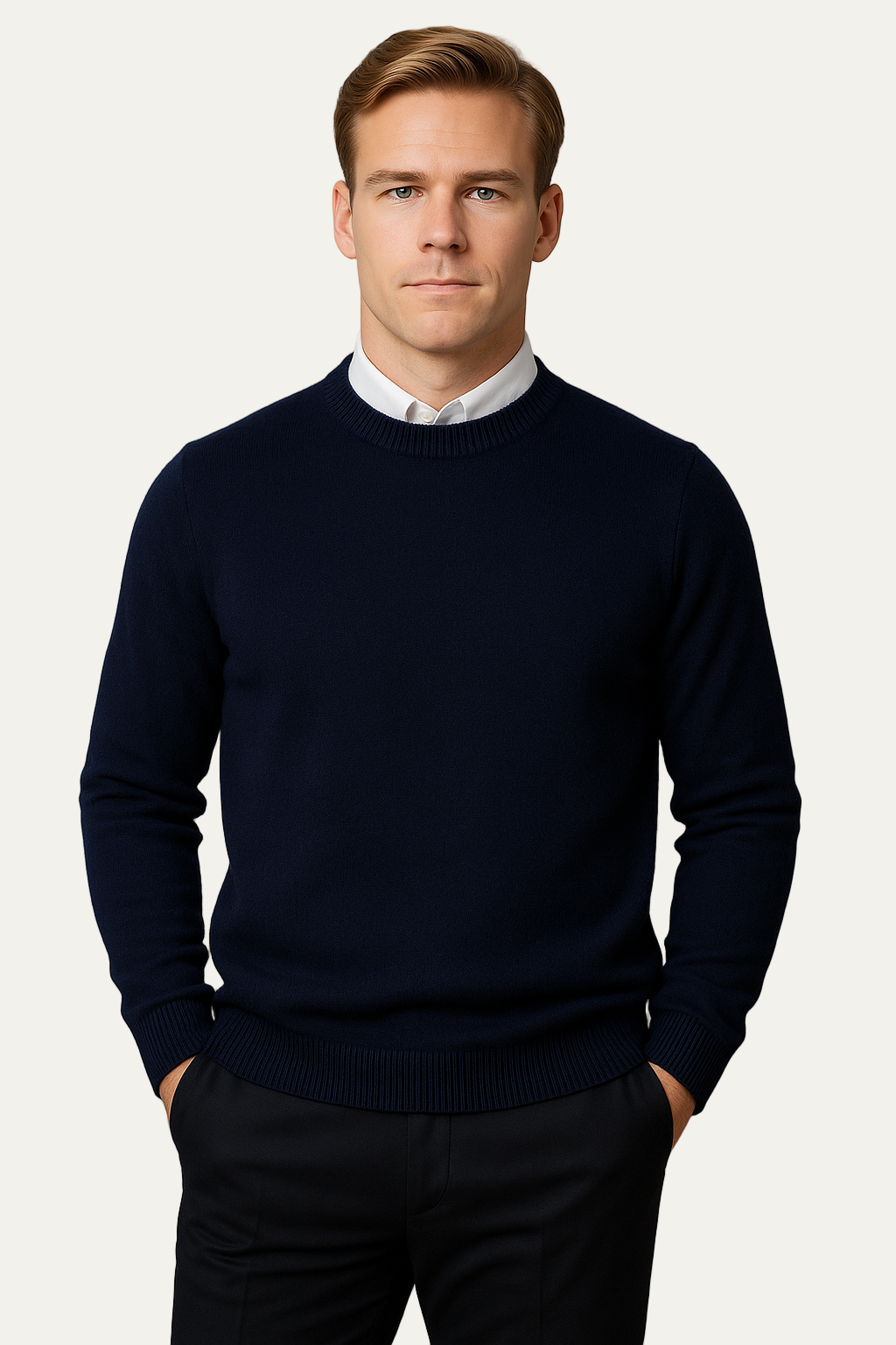 Classic Men's Knit Sweater Pullover