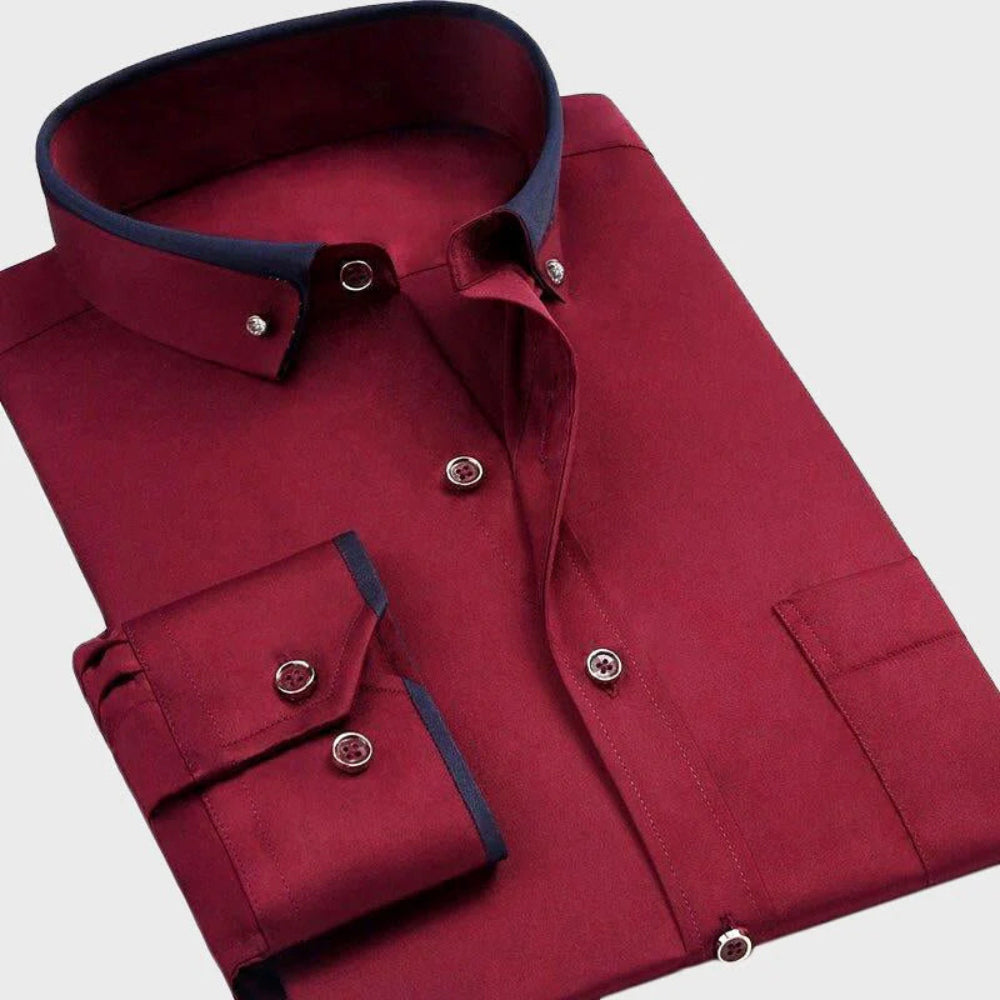 Relaxed Fit Casual Men's Button Shirt