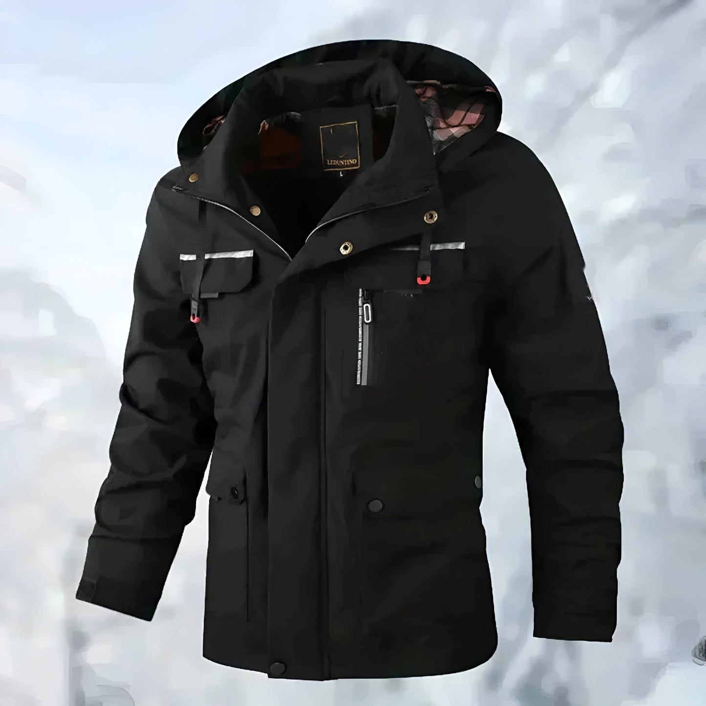 Breathable Mens Waterproof Hiking Coat