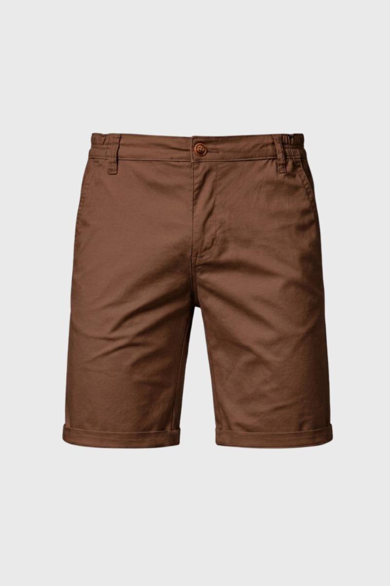 Men's Casual Cotton Fitted Bermuda Shorts