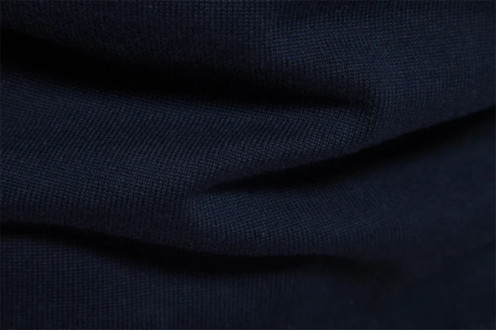 Men's Multicolor Zipper Sweater