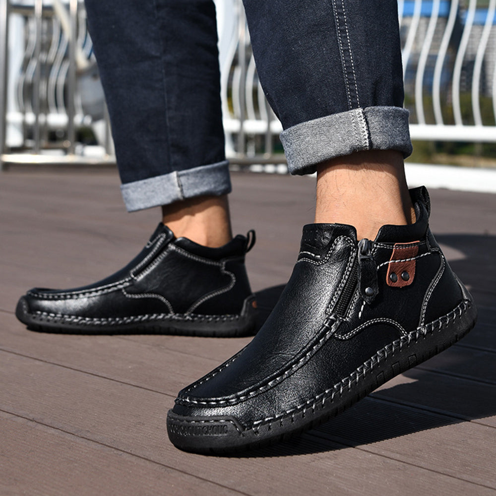 Timeless Tan Genuine Leather Shoes