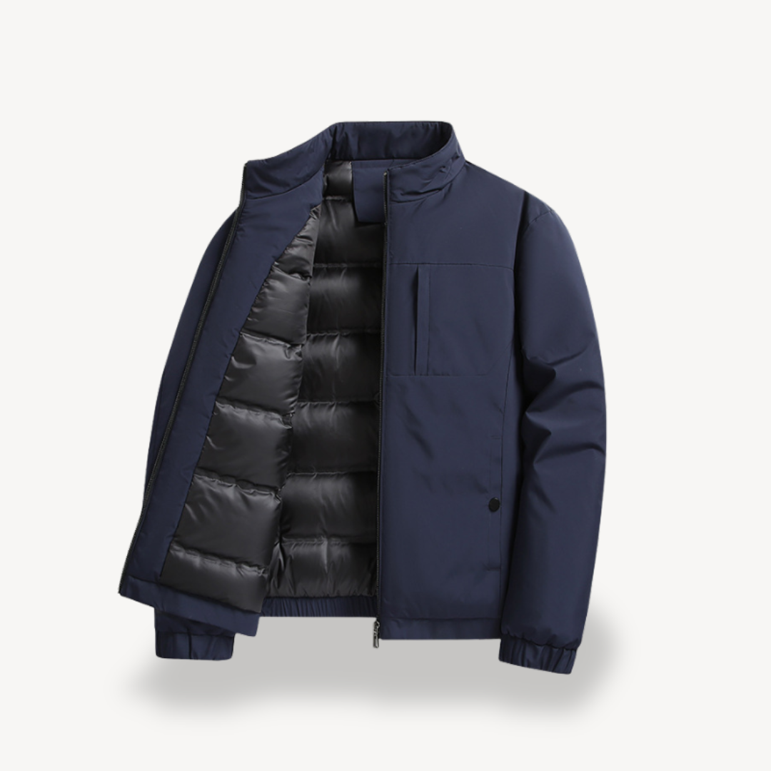 Men's Slim Waterproof Parka Jacket