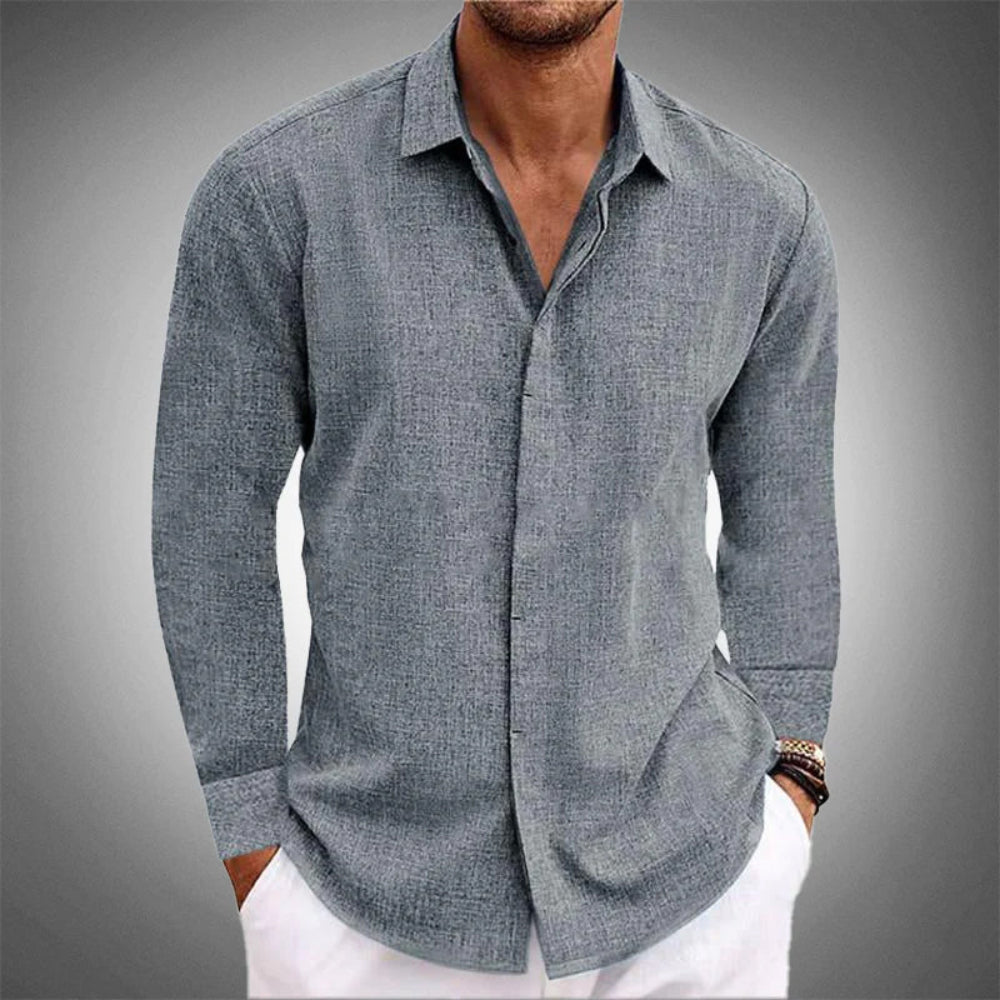 Breathable Casual Men's Cotton Shirt