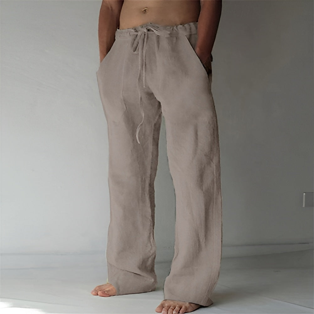 Breathable Mens Casual Summer Trousers