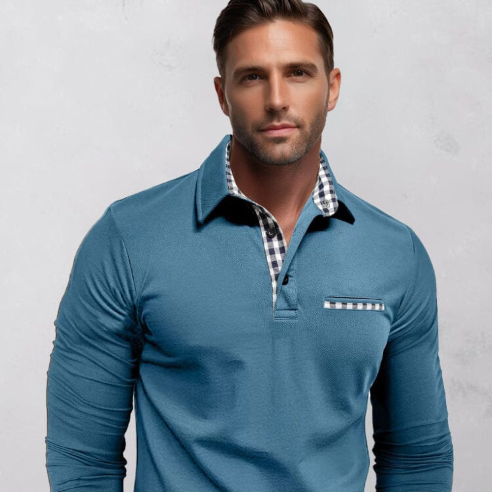 Comfortable Classic Men's Cotton Polo Shirt