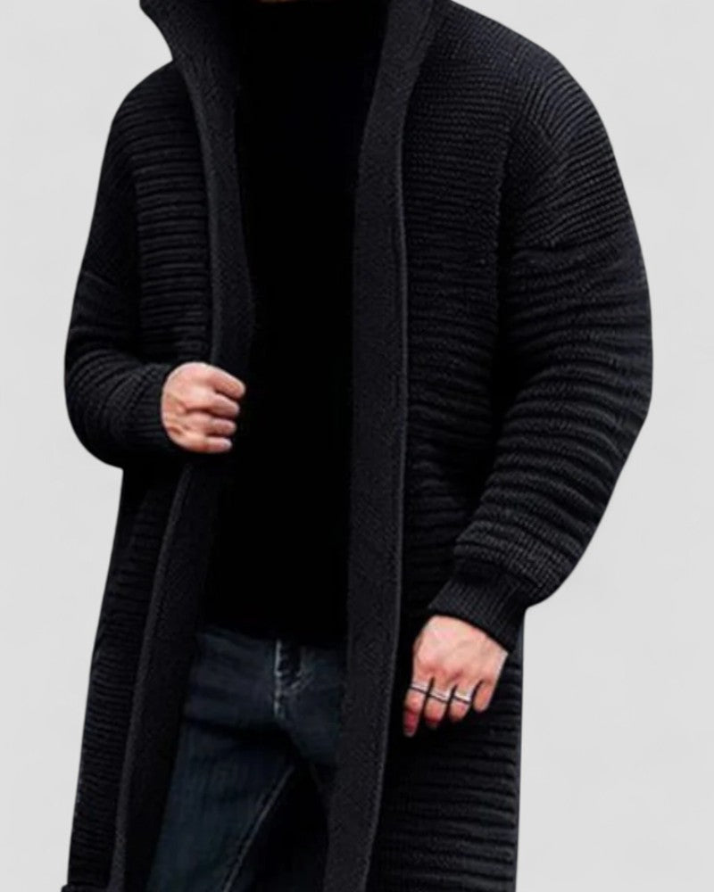 Men's Big Cozy Cable Knit Sweater