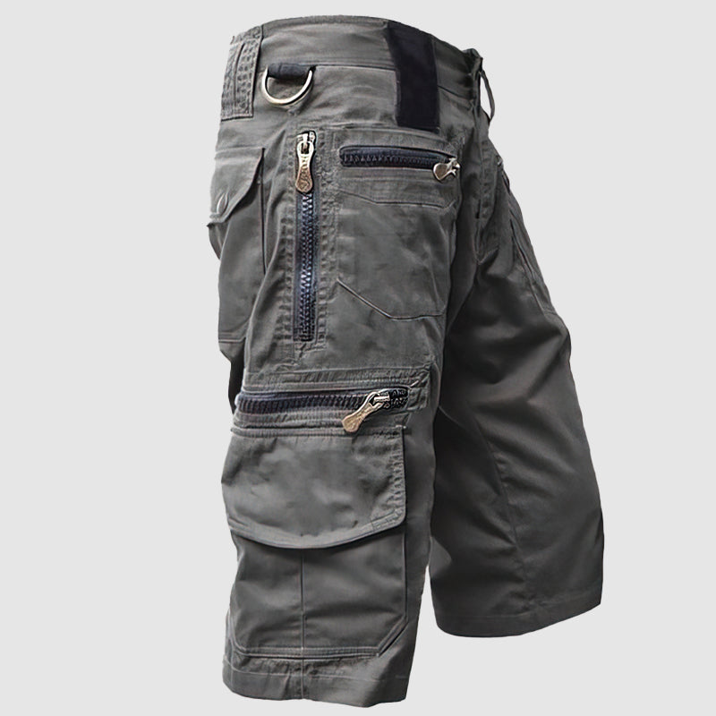 Practical Cargo Shorts for Men with Multiple Pockets
