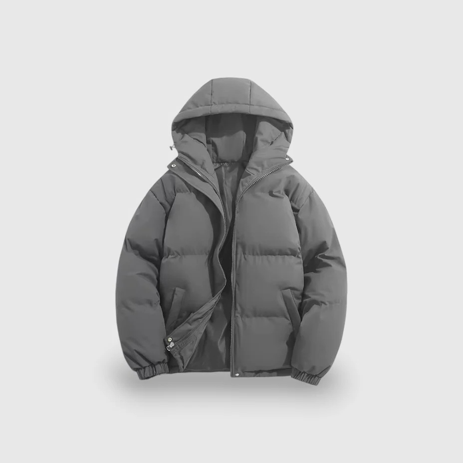Warm Men's Quilted Down Jacket