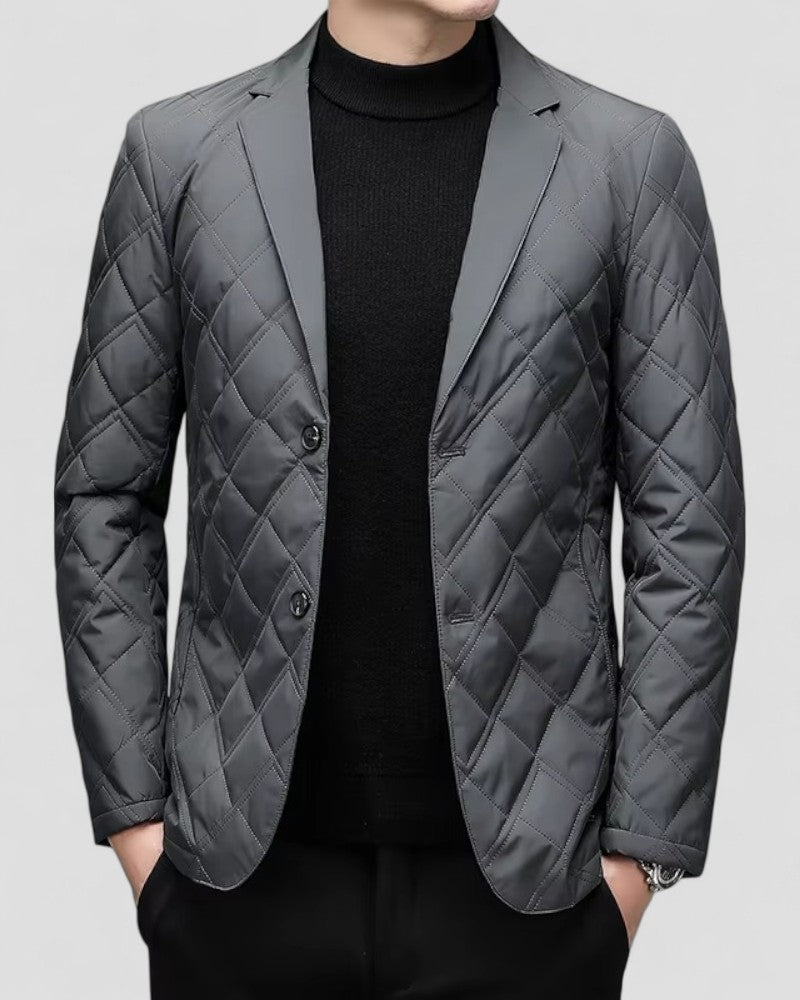 Luxury Padded Mens Blazer Jacket