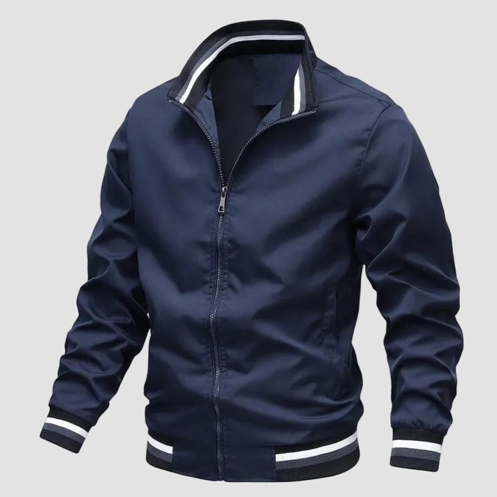 Slim Fit Warm Bomber Jacket