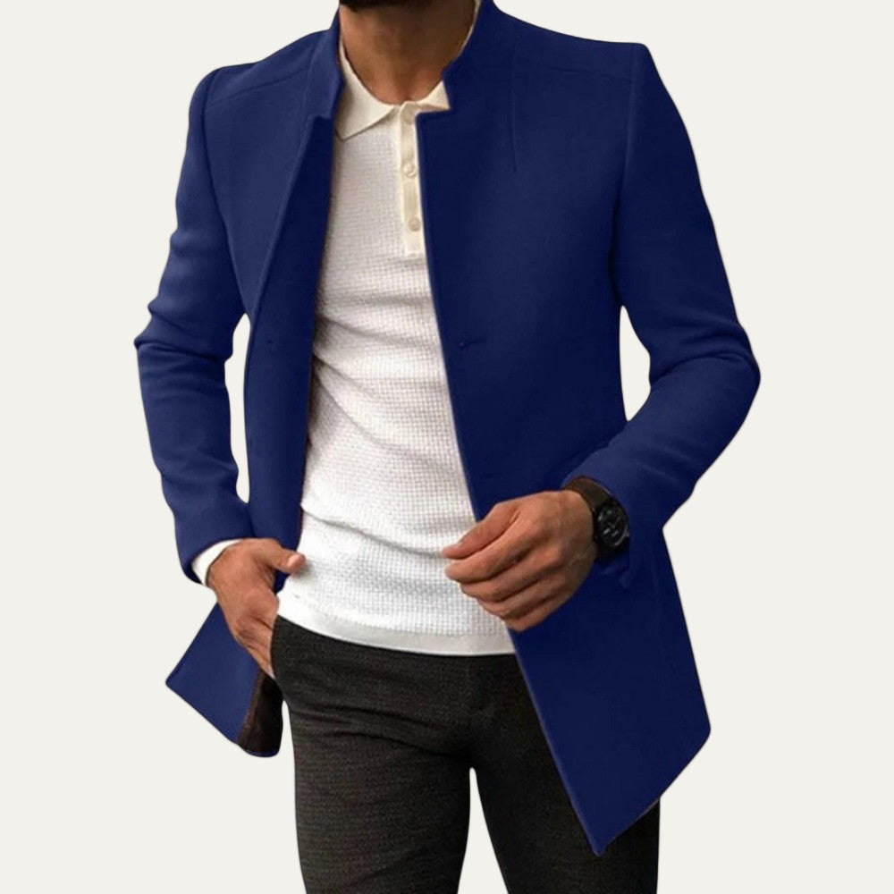Men's Classic Fit Short Trench Coat
