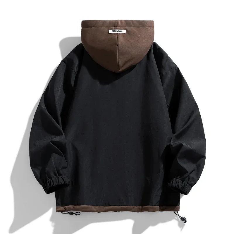 Urban Mens Casual Hoodie Jacket