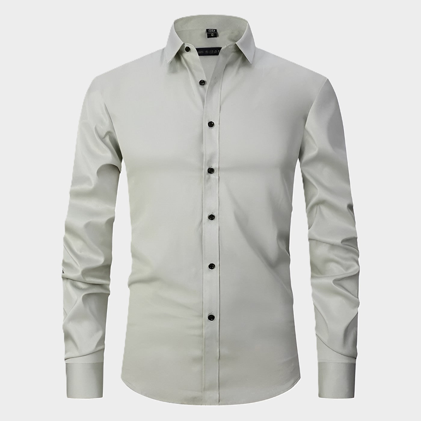 Breathable Men's Dress Shirt Easy Care Moisture Control