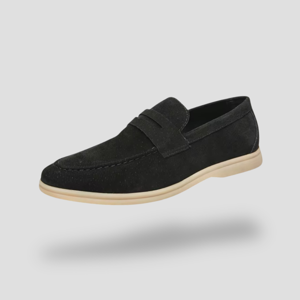 Men's Leather Slip On Comfortable Loafers Shoes