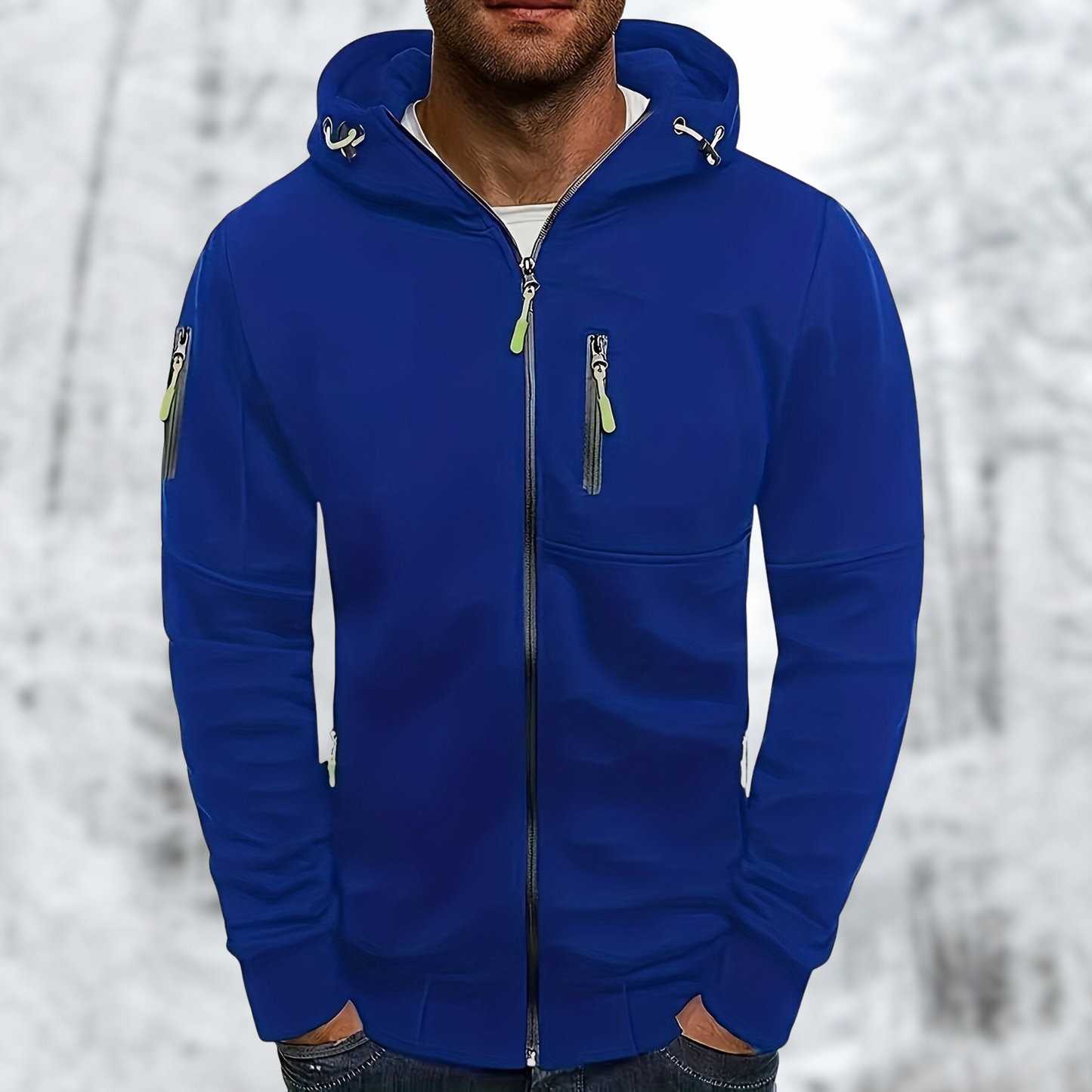 Insulated Water Resistant Hooded Winter Coat