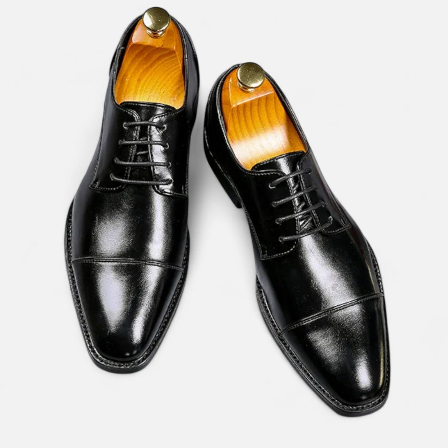Traditional Leather Dress Shoes - Timeless Formal Style