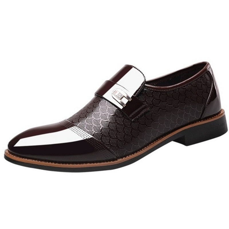 Men's Black Leather Formal Shoes