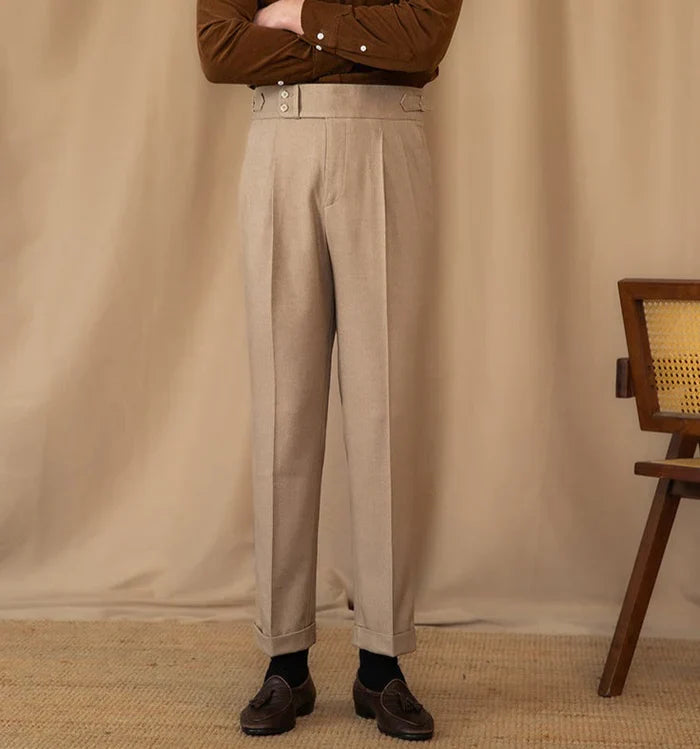 Men's Slim Fit Formal Dress Pants