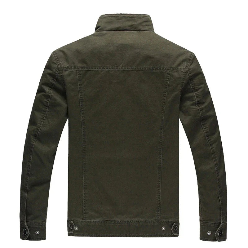 Classic Aviator Leather Jacket for Men