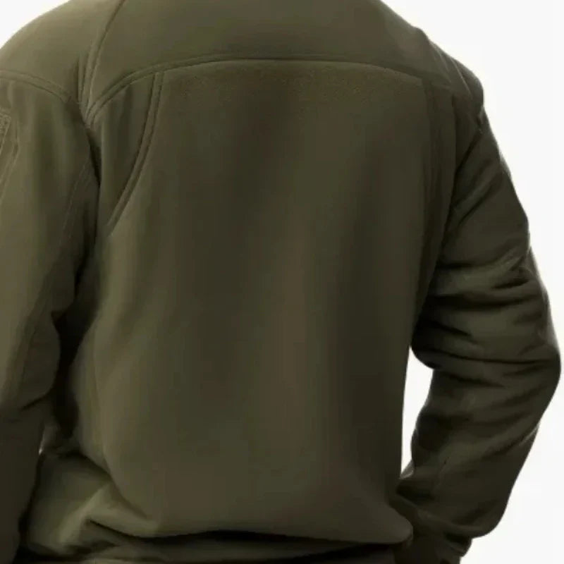 Warm Cargo Fleece Mens Coat