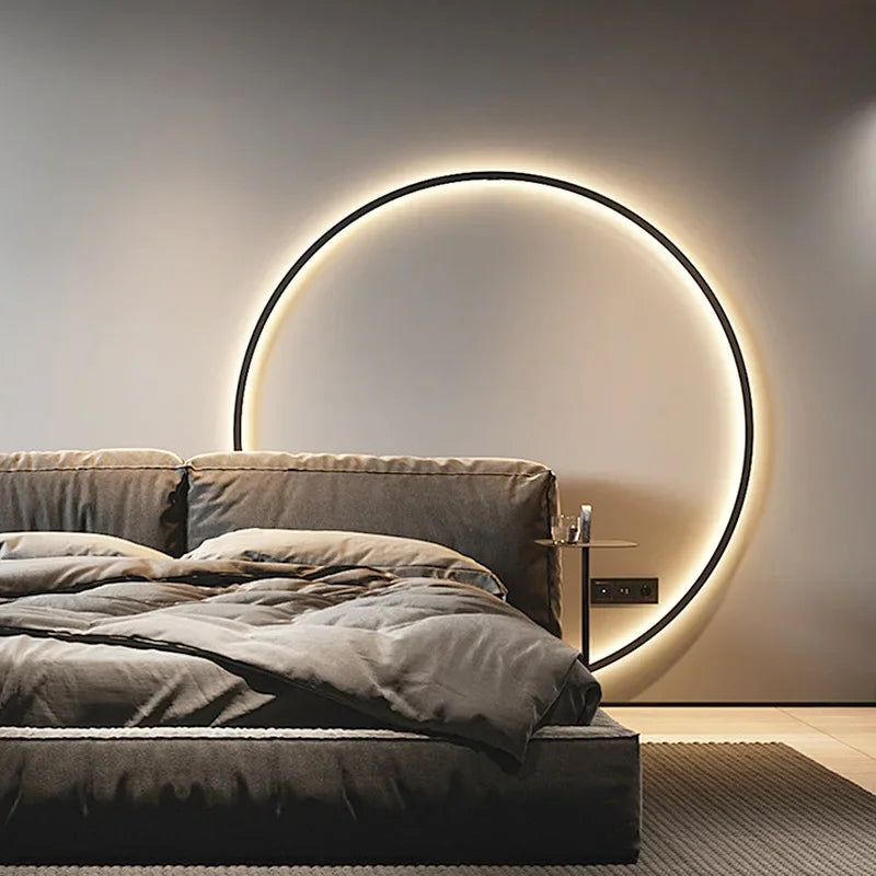 Classic Circular Wall Light With Fresh Modern Glow