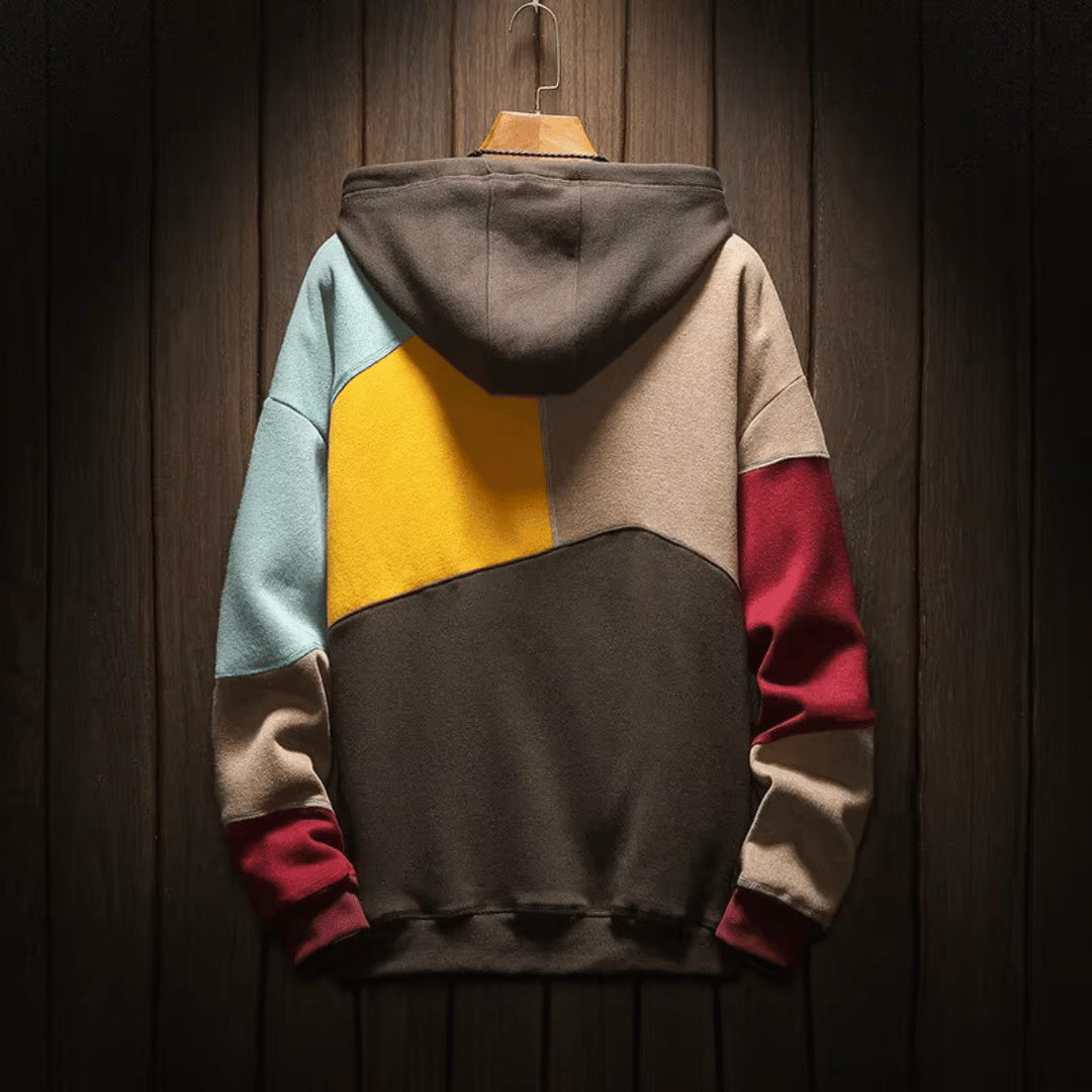 Trendy Mens Graphic Hooded Sweatshirt