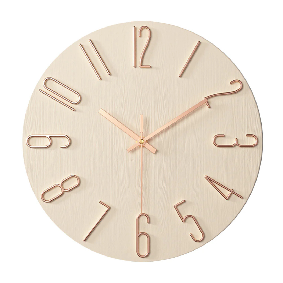 Big Modern Quartz Wall Timepiece