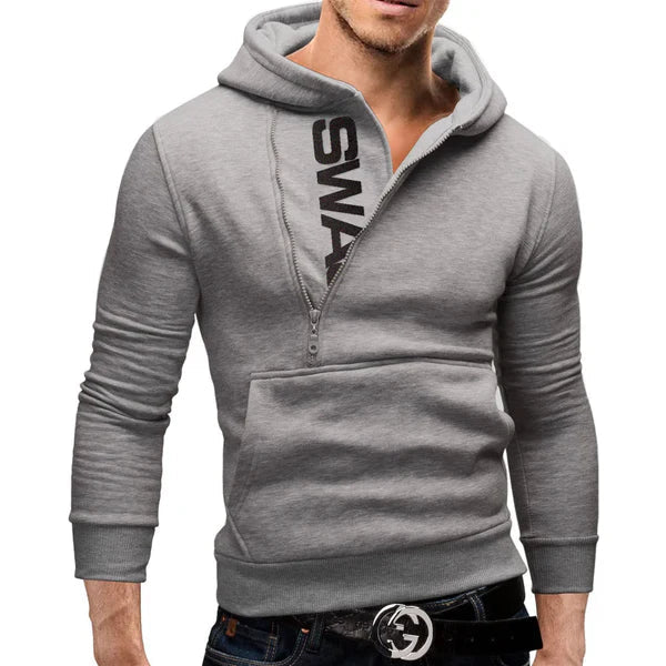 Fashionable Men's Hooded Sweatshirt