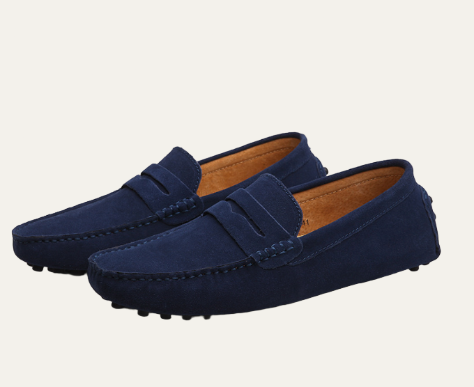 Soft Leather Comfort Driving Loafers