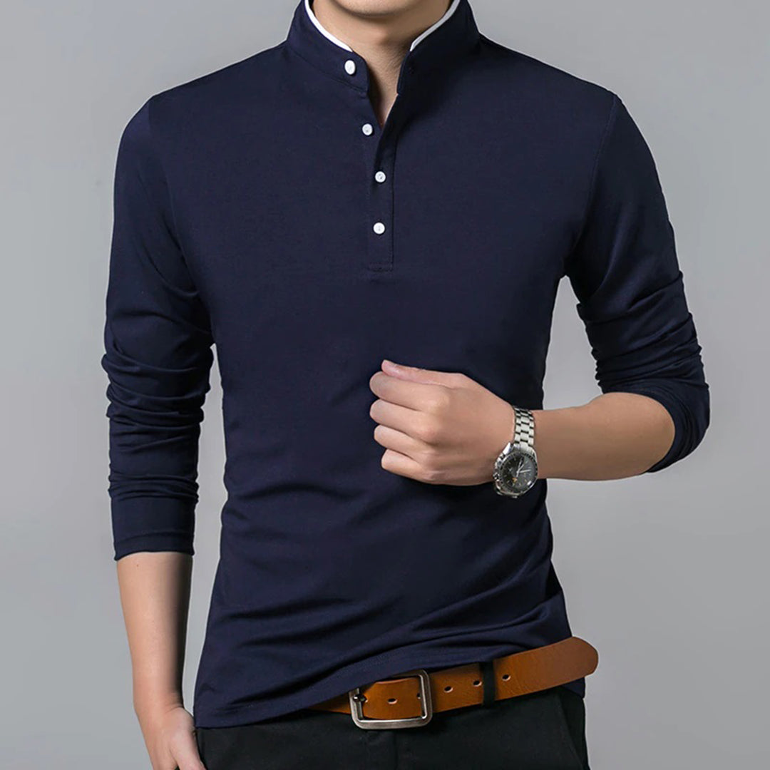 Relaxed Fit Mens Polo Tee Shirt